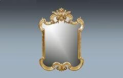 B2-Hand carved Gold Leaf Mirror