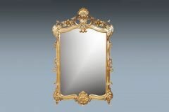 B3-Hand carved Gold Leaf Mirror