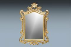 B4-Hand carved Gold Leaf Mirror