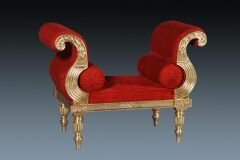 C66 Regency Single seat Chaise