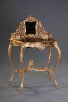 DCC01-French Dressing table in Gold