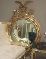 DCC05-Gold Gilded Eagle Mirror