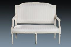 DCSC66-Jocelyne French Sofa- White