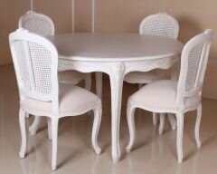 FW-815S Carved Round Dining Set
