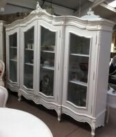 FW4999TD Provencial Triple Armoire Display 