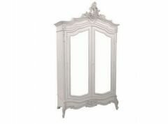 Fw719M Louis xv Mirrored Armoire