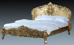 Gold Baroque Bed
