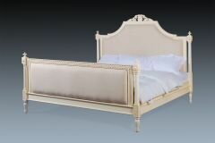 IV01-02 Regence Upholstered Bed Beige linen