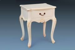 IV02-03 Josephine Single Drawer Bedside Table