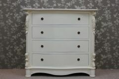 IV03-09 Classic Four Drawer Chest With Marble Top