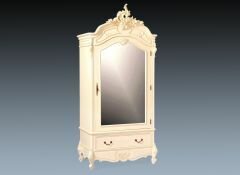 IV05-04 Louis Single Door Armoire With Drawer