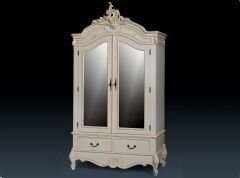 IV05-06 Two Door Armoire With Two Drawers