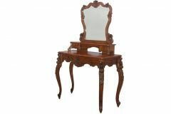 Lpc05-01 French Carved Flower Dressing Table