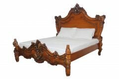 Lpc06-02 French Heavy Carved Flower Bed 