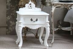 Lpw07-01 French Carved Flower Bedside 