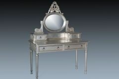 SG04-02 St Tropez Dressing Table In Muted Silver Finish