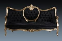 Tete-a -Tete Sofa in Gold