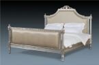 SG01-04 Regence Upholstered Bed In Muted Silver