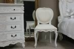 Lpw03-01 French Carved Flower Bedroom Chair 