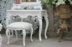 Lpw03-02 French Carved Flower Stool 