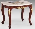 DC2 Panache side Table (Gold and Walnut)