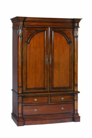 B13 Mahogany armoire with 3 drawers