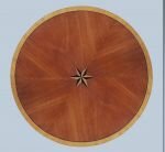 B27 Regency table with inlay (Light finish)