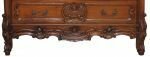 Lpc01-01 French Carved Flower Chest Of Drawers