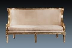 Gigi Gold Sofa 