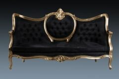 Tete-a -Tete Sofa in Gold