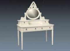 CH04-0403A Château Royale St Tropez Dressing Table 