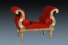 C66 Regency Single seat Chaise
