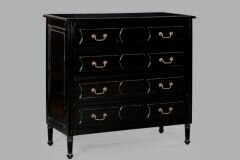 Regence 4 Drawer Chest With Noir Finish