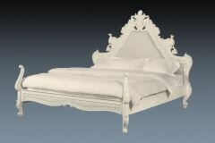 CH03-0301A Château Royale Josephine Upholstered Bed 